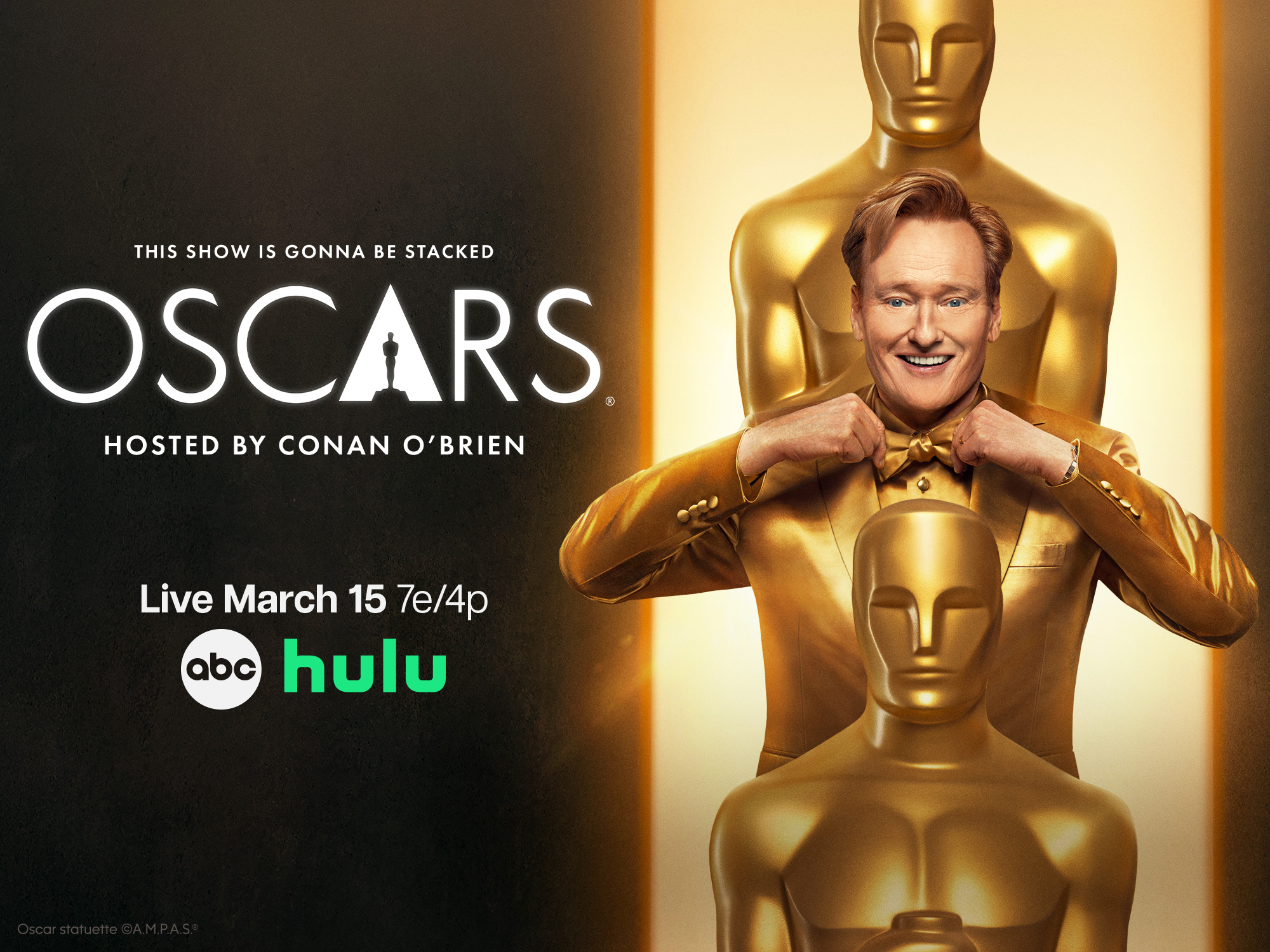 Oscars: Start Time, Red Carpet, How to Watch Conan O'Brien Live